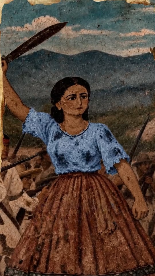 Antonia Nava participa en las luchas del movimiento insurgente liderado por José María Morelos y Pavón en México. (Gobierno de México)