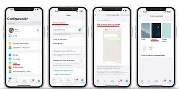 Configurar el fondo de pantalla de las conversaciones de WhatsApp. (20bits)