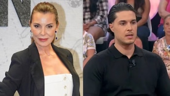 Mar Flores y su hijo