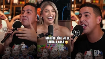 Martín Elías Jr. le cantó