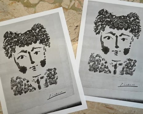 El grabado Torero de Pablo Picasso, robado en Milwaukee en 2018, apareció ocho años después en un departamento desocupado