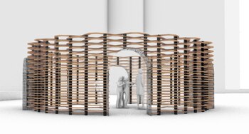 Proyecto para la instalación Ukhamba, del arquitecto, artista y profesor de la Universidad de Miami Germane Barnes