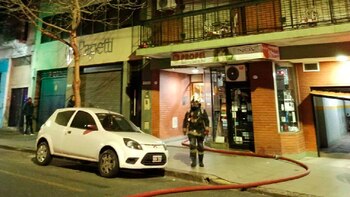 Siete personas fueron trasladadas a