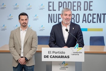 08/01/2025 El presidente del Gobierno de Canarias, Fernando Clavijo, en rueda de prensa
ESPAÑA EUROPA ISLAS CANARIAS POLÍTICA
CC