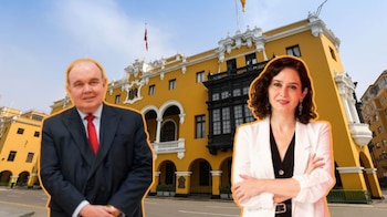 Rafael López Aliaga viajó a