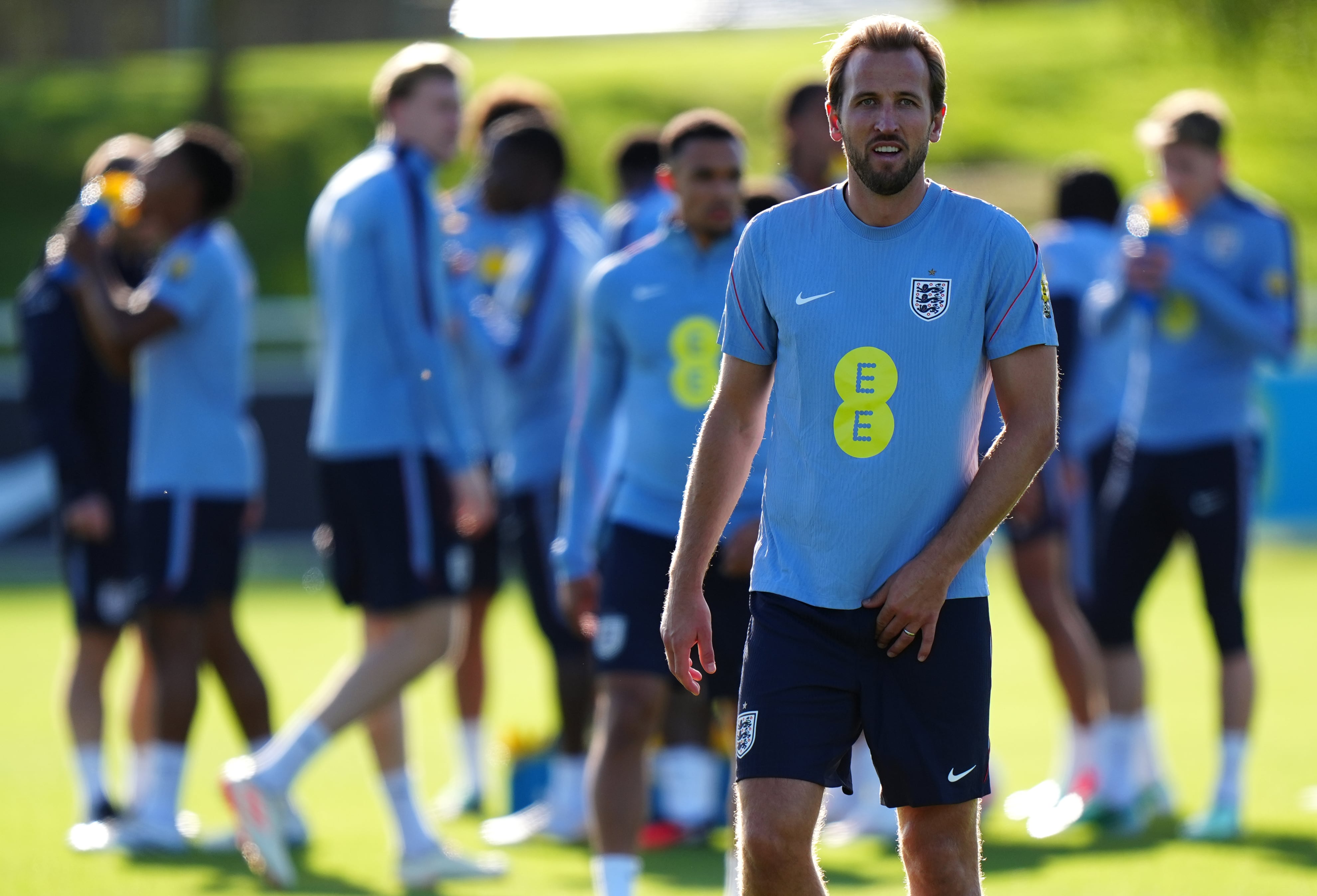 Inglaterra, durante esta Fecha FIFA, enfrentará a España, República Checa (de local y visitante) y Croacia (Bradley Collyer/PA via AP)