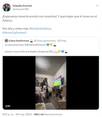 Claudia Carrion, Directora Deportiva del