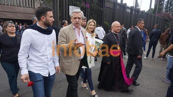 Alberto Fernández, tras visitar la