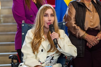 La ministra Diana Marcela Morales