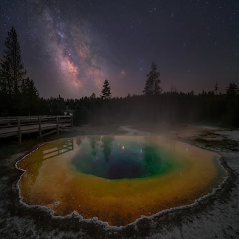 La fuente Morning Glory en