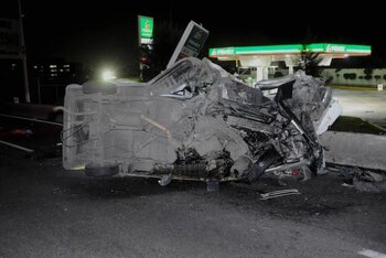 Asalto y choque donde murieron