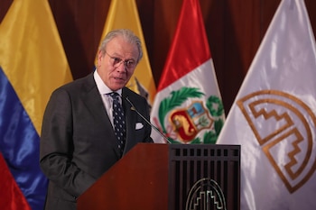 Secretário Geral da Comunidade Andina, Gonzalo Gutiérrez | EFE/Paolo Aguilar