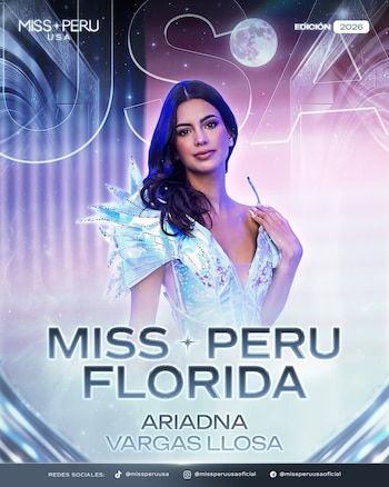 Ariadna Vargas Llosa continuará su camino en los certámenes como Miss Perú Florida, buscando dejar en alto el nombre del Perú.
