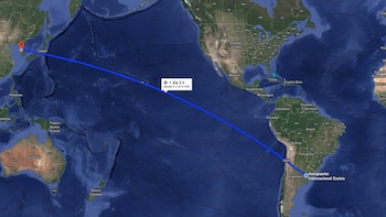 De Corea a Argentina sin parar: cómo fue el vuelo más largo jamás registrado