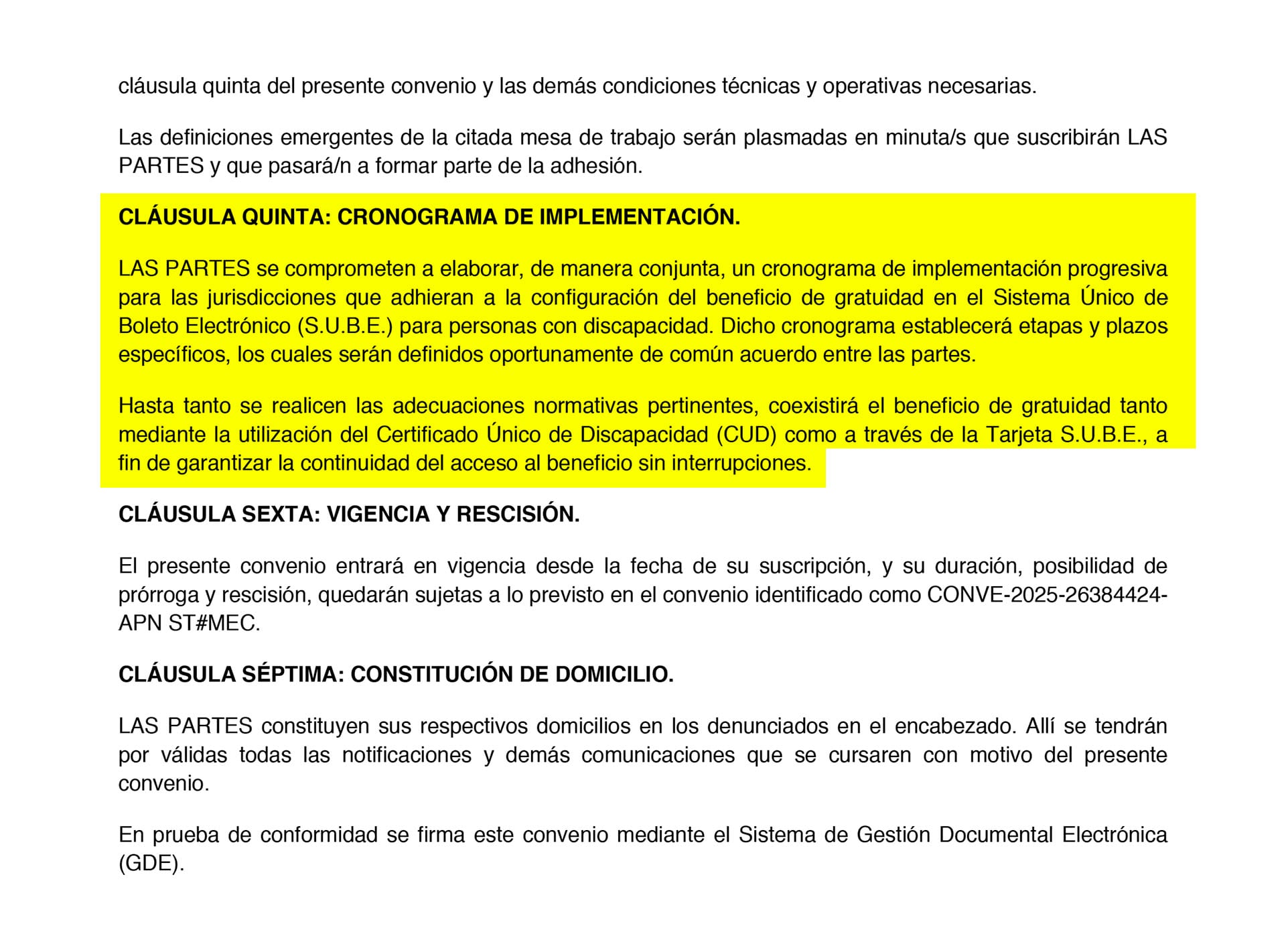 En el convenio entre Salud y Transporte queda claro que se puede viajar con el CUD físico