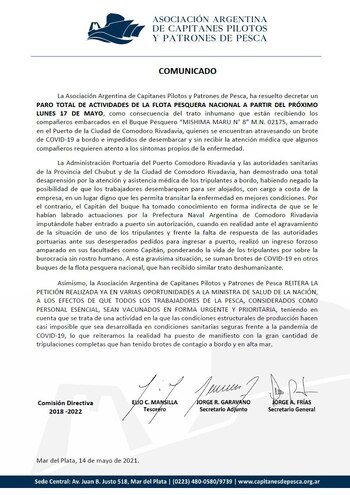 La Asociación Argentina de Capitanes