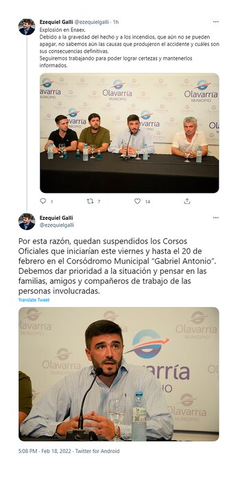 Ezequiel Galli, a través de