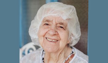 Inesita, la abuelita de 88