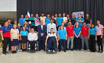 Guatemala recibe a 744 atletas en los XII Juegos Deportivos Centroamericanos para Estudiantes con Discapacidad del Codicader.