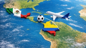 El Mundial de Fútbol 2026 impulsó en un 41% la oferta de vuelos entre Colombia y México