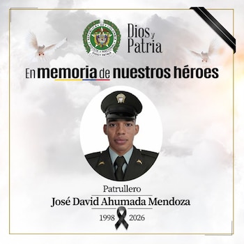 Investigan si homicidio de policía en Timbiquí hace parte de un posible plan pistola - crédito @PoliciaColombia/X