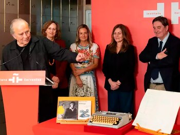 La partitura original de Mediterráneo