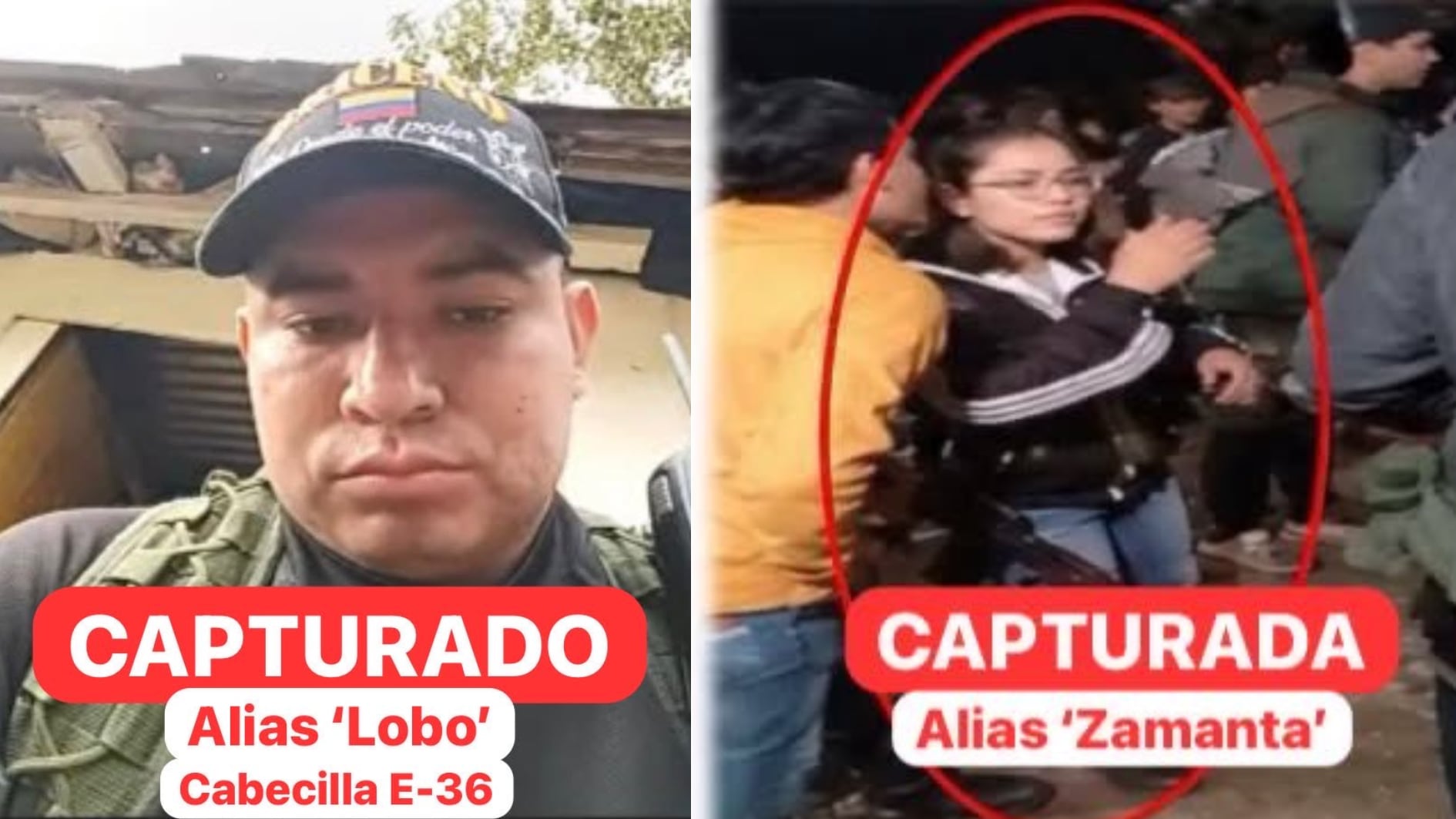 El procedimiento se realizó en la vereda La Paulina de Valdivia, con intervención del Ejército, la Fuerza Aérea, la Policía y el CTI de la Fiscalía durante un despliegue conjunto - crédito @mindefensa/X