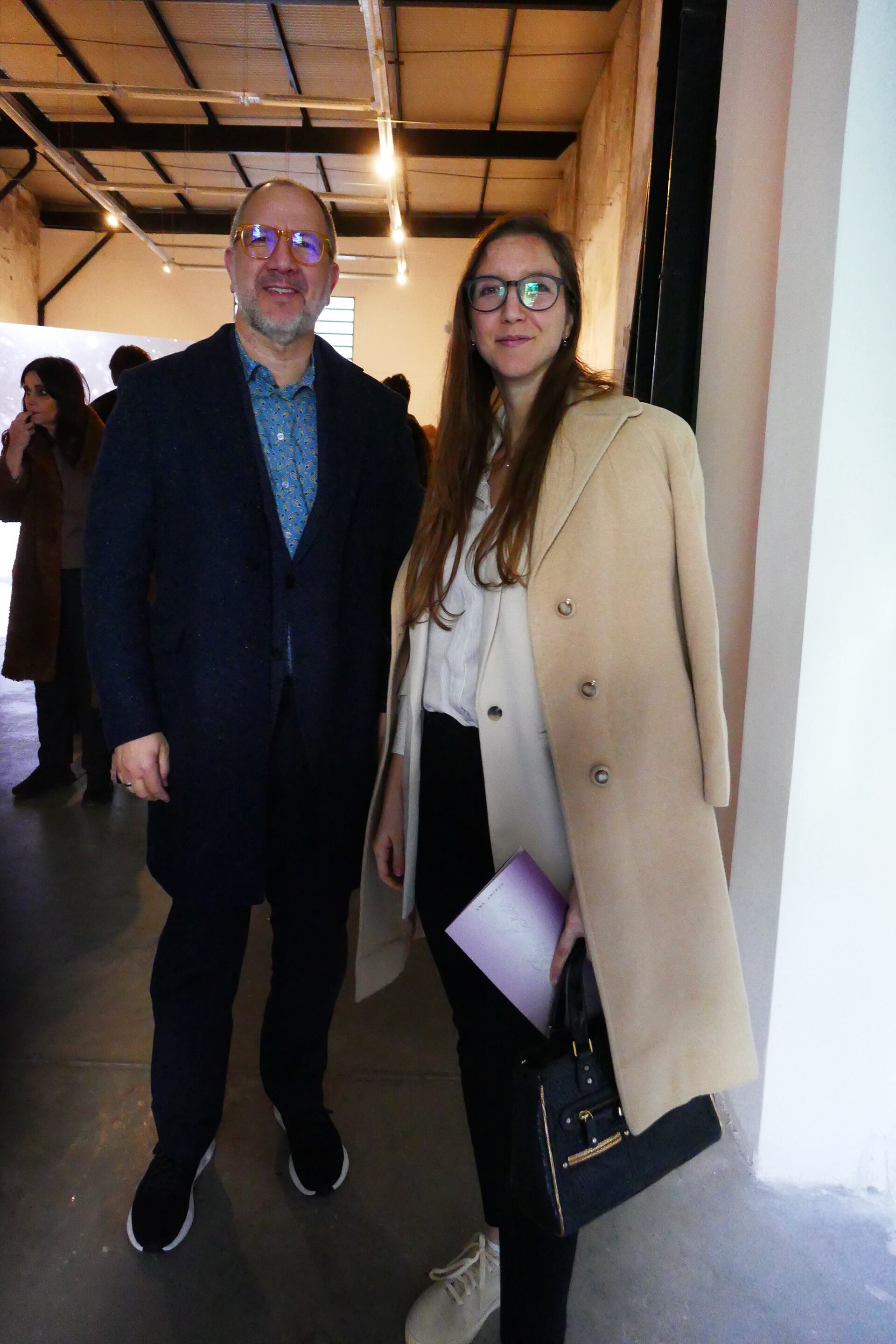 Fabián Perechodnik y su hija, Sofía