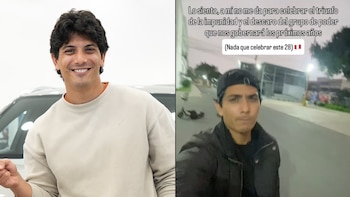 El actor Luis Baca rechaza las Fiestas Patrias y afirma: "Lo siento, a mí no me da para celebrar el triunfo de la impunidad"