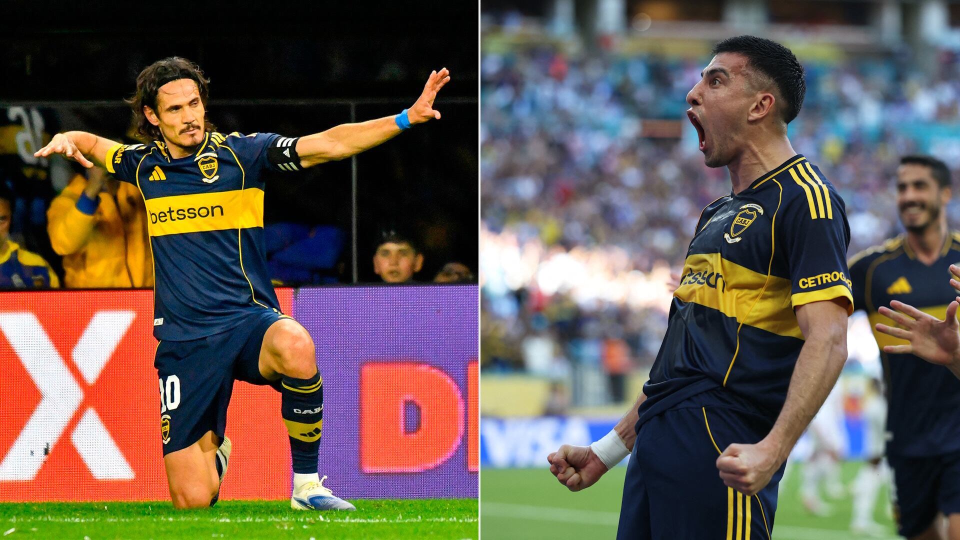 Cavani y Rodrigo Battaglia trabajaron normalmente tras sus lesiones