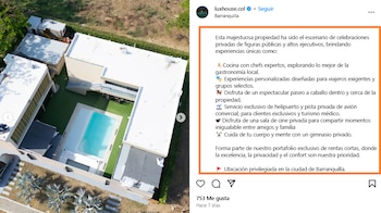 La cabaña cuenta con una