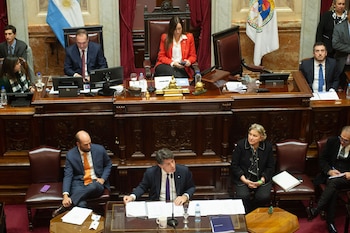 Nicolás Posse en el Senado