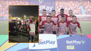 Hinchas del Junior terminaron a