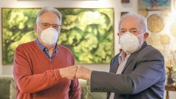 Lula y Fernando Henrique Cardoso