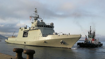 El BAM 'Audaz', con base