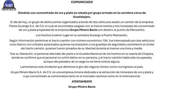 Foto: Grupo Minero Bacis