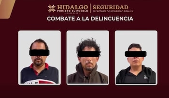 Tres de cuatro ladrones de tráiler en Tizayuca, Hidalgo fueron detenidos