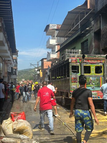 El accidente fue atendido por