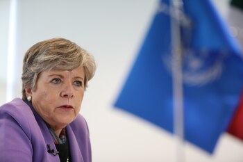 La secretaria ejecutiva de la