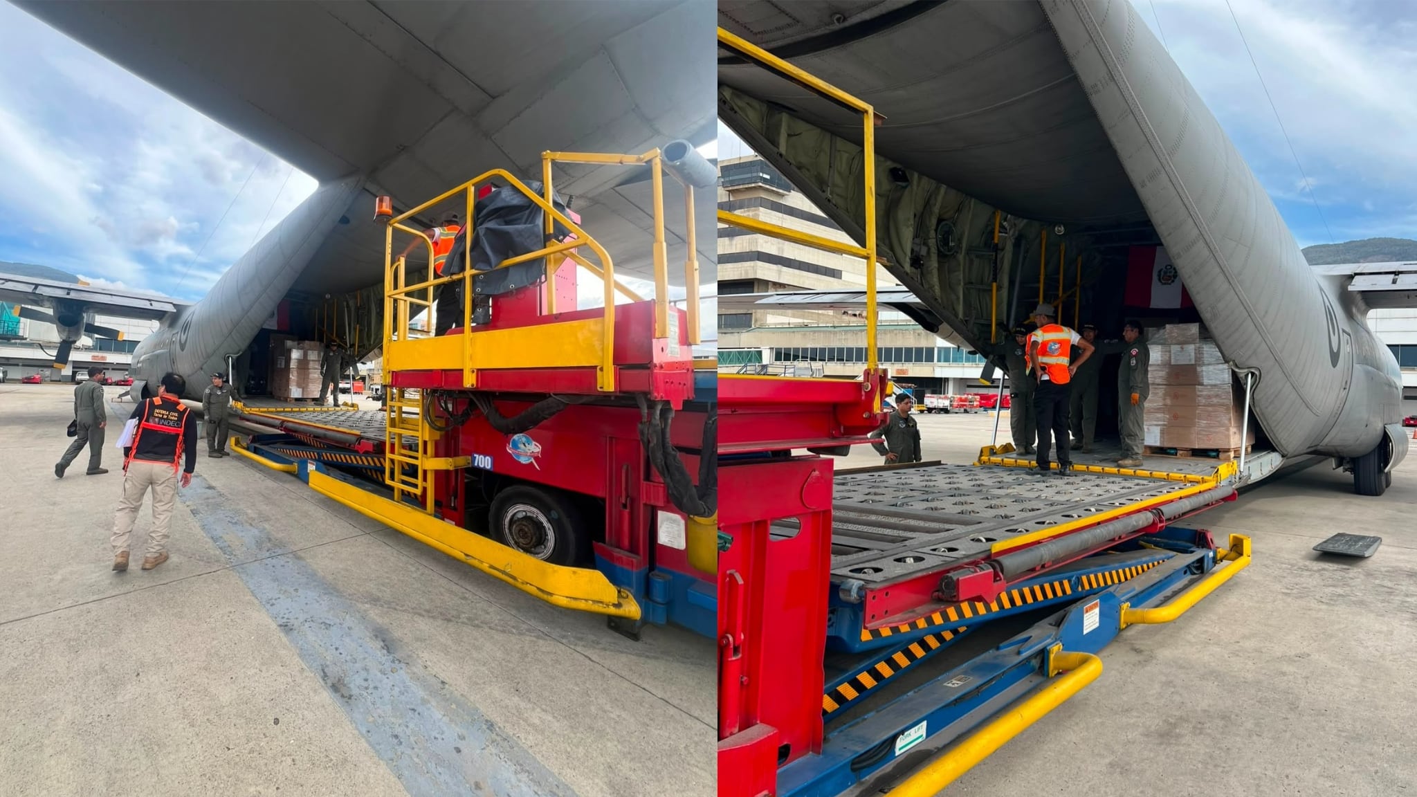 Fuerza Aérea del Perú entrega asistencia humanitaria en Venezuela tras los terremotos| Foto: FAP