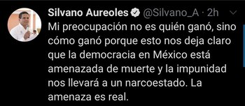 El gobernador constitucional de Michoacán