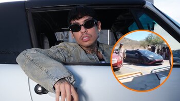 El incidente, capturado en un