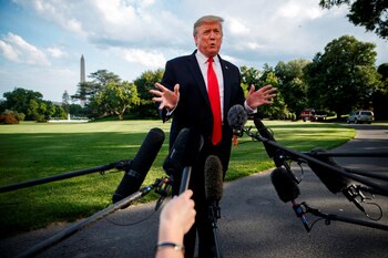 El ex presidente de Estados Unidos, Donald J. Trump