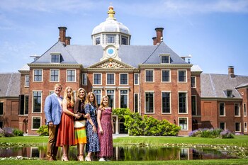 Los reyes Guillermo y Máxima