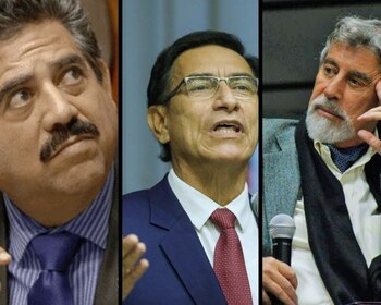 Manuel Merino y Francisco Sagasti