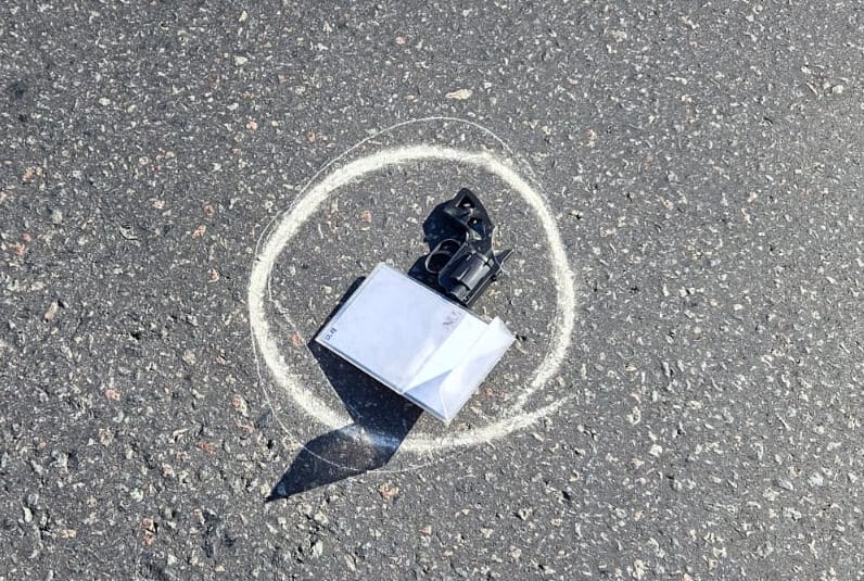 El revolver .22 largo incautado al ladrón muerto