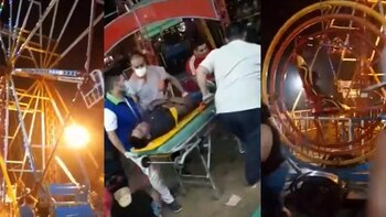 Los heridos fueron trasladado al