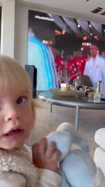 Milenka aprendió a decir Messi capturas