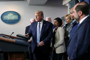 Donald Trump, presidente de los