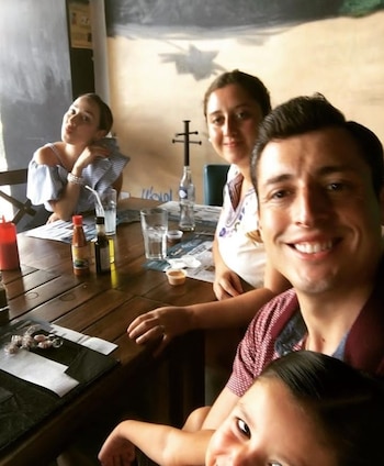 Última foto pública de los